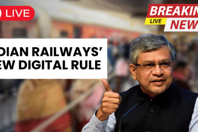 Indian Railways, general ticket booking, digital rule