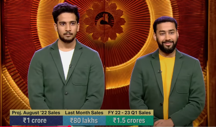 sales numbers of gharsoaps in shark tank india