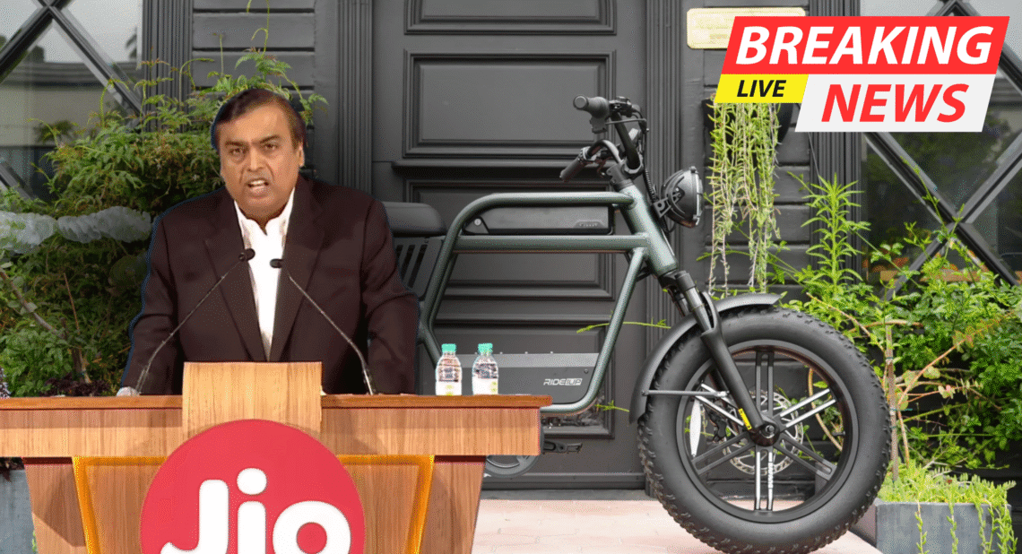 Jio Launches New Electric Bicycle